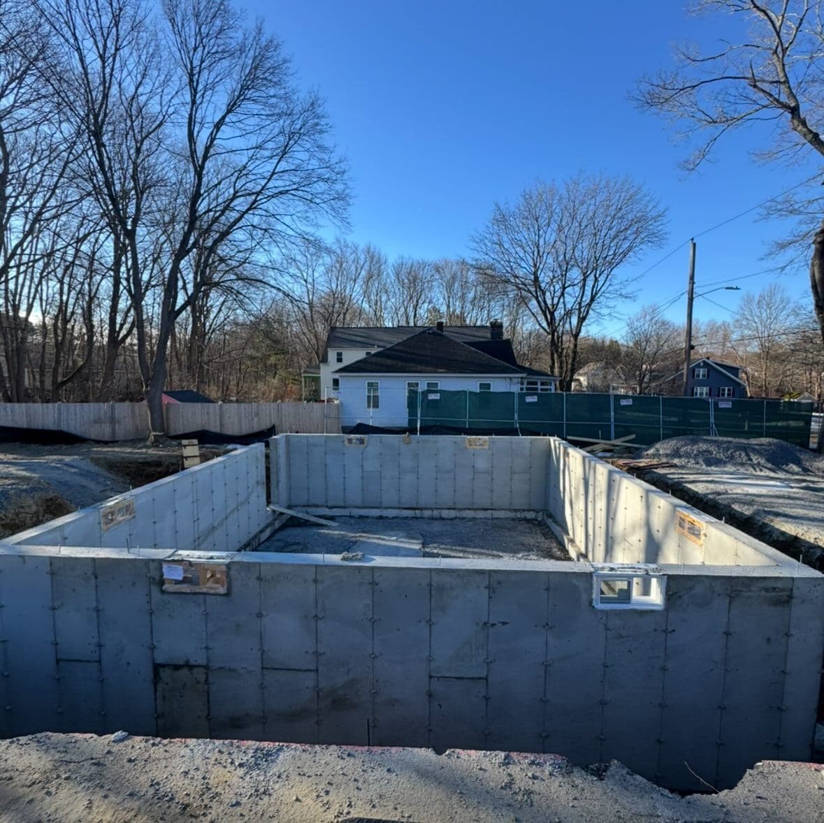 Hudson New-Construction Foundation
